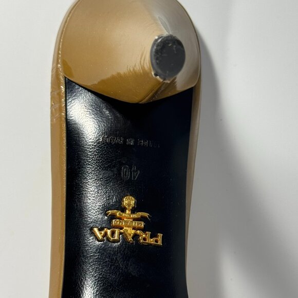 PRADA Patten Leather Slides - Picture 10 of 16